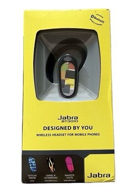 Jabra Wireless Bluetooth Headset BT3010 Creative Design Ear Hook Retro NEW NOS